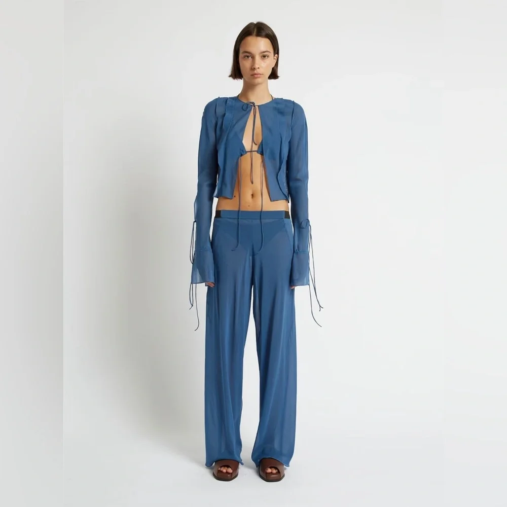 Christopher Esber Semi Sheer Trousers - Picture 1 of 9